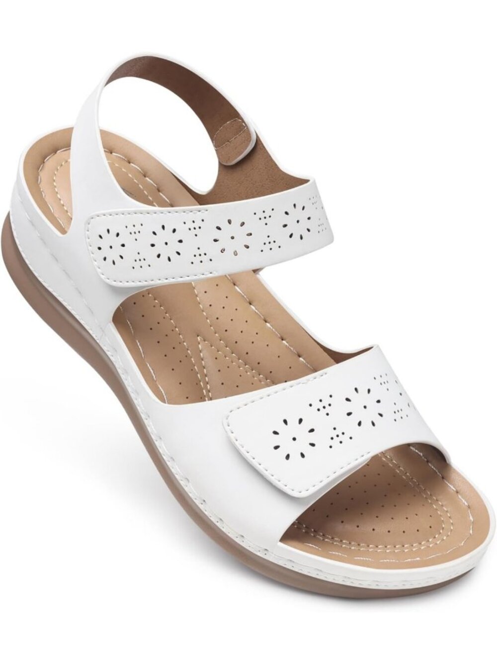Comfortable Women’s Flat Sandals with Arch Support | Dressy Summer Footwear